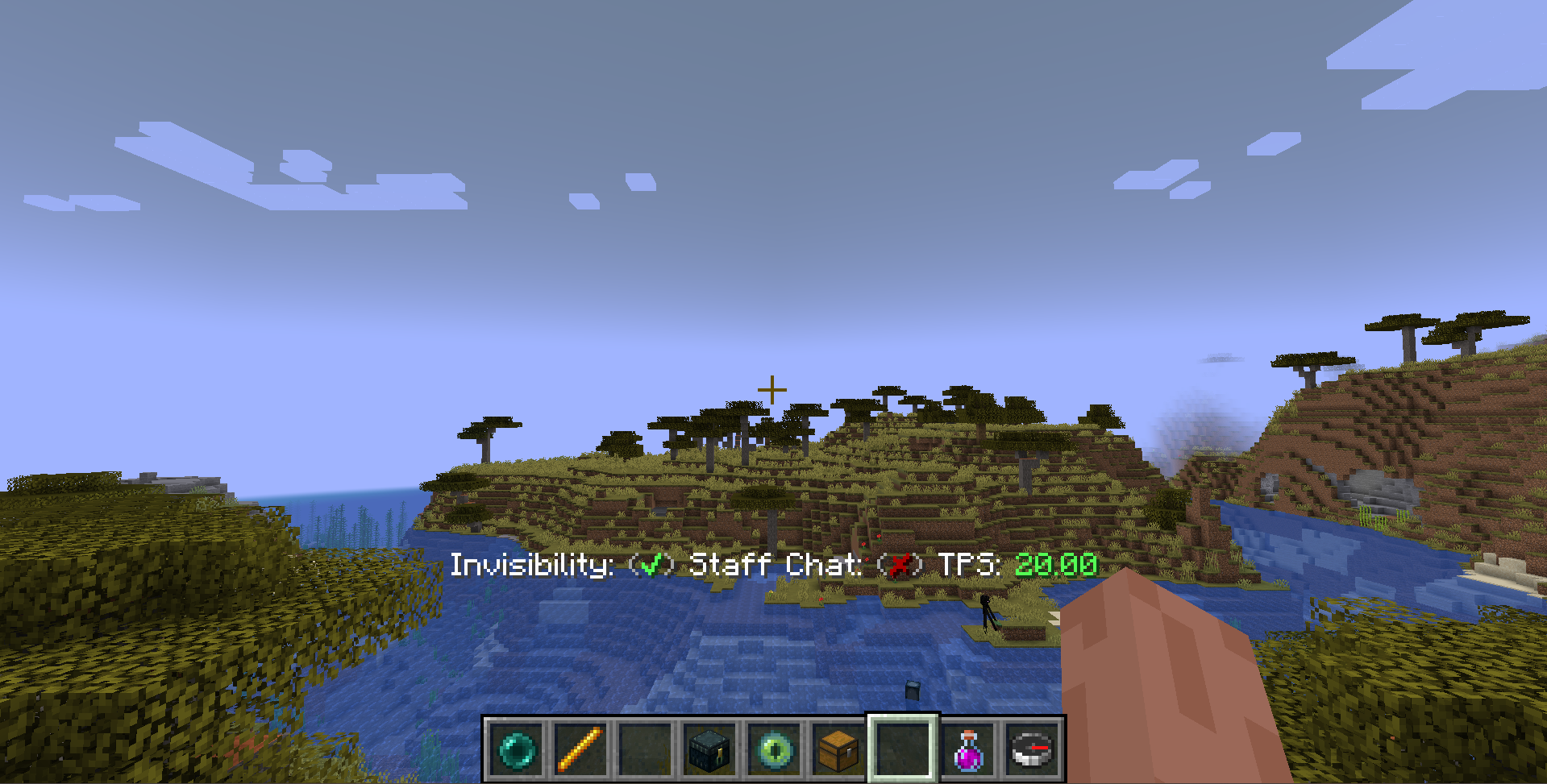 Staff Mode Menu